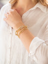 Oval Edged Diamond Chain Bracelet