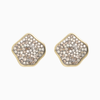 Diamond Lava Round Earrings